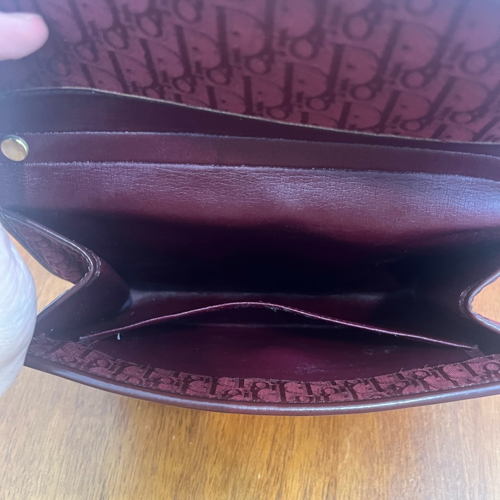 Authentic monogram vintage Christian Dior crossbody bag - Picture 12 of 14
